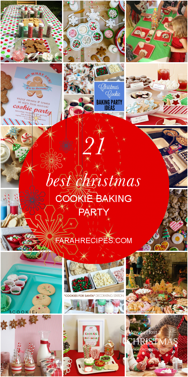 21 Best Christmas Cookie Baking Party - Most Popular Ideas of All Time